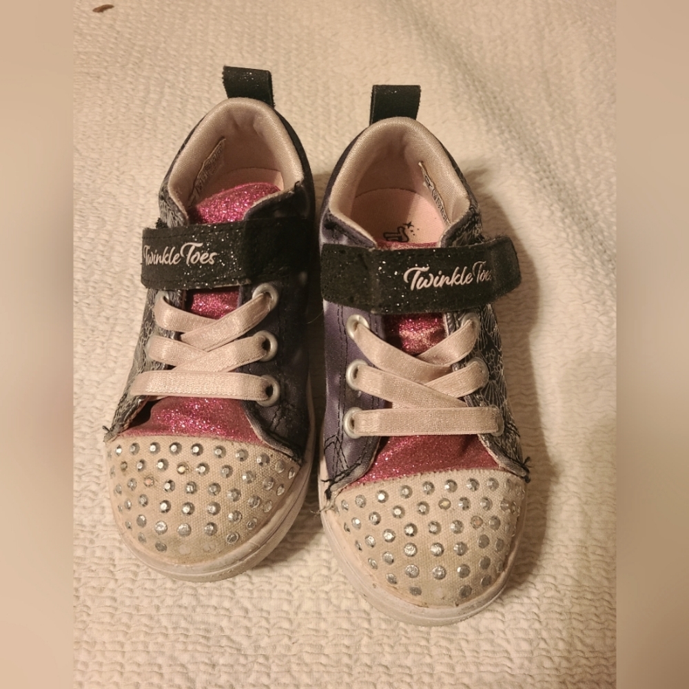 Skechers Twinkle Toes Toddler Sz 8